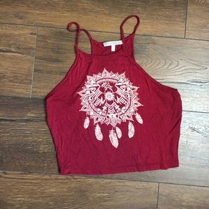 Crop Top w/Detail on Front